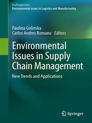 cover image of Environmental Issues in Supply Chain Management